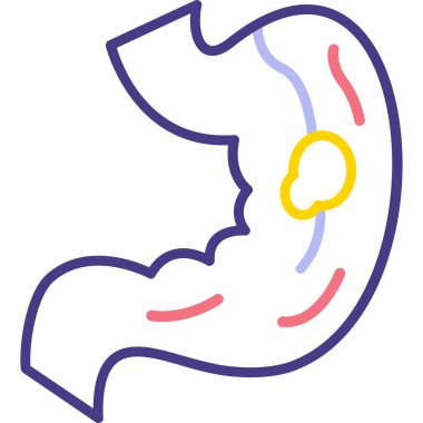 İnsan mide anatomisi simgesi