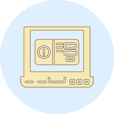 bilgisayar simgesi vektör illüstrasyonu