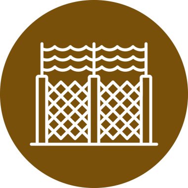 vektör çit simgesi