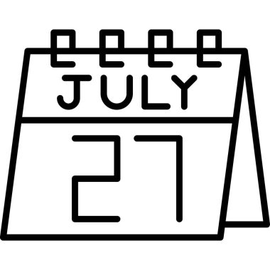 Takvim simge tasarlamak vektör