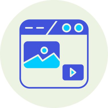 Bir resmin vektör illüstrasyonu