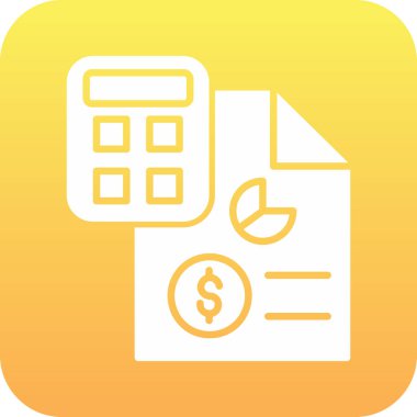 Dolar simgesi olan bir belgenin illüstrasyonu