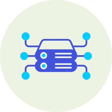 otomatik onarım modern simge, vektör çizimi