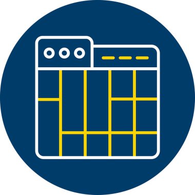 Mutfak simgesinin vektör çizimi