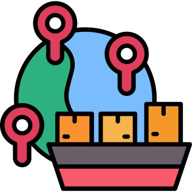 genel iş konumu simgesi - özet biçimi