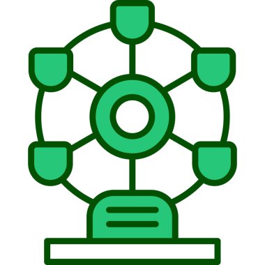 seo modern simgesinin vektör illüstrasyonu