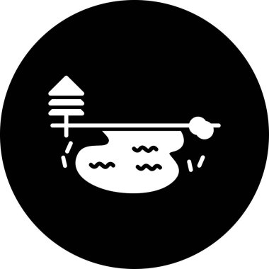 Gıda simgesinin vektör illüstrasyonu