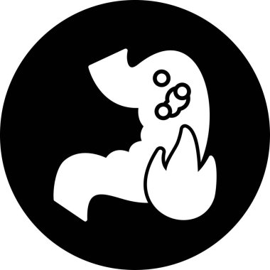 hayalet ağ simgesi, vektör, illüstrasyon