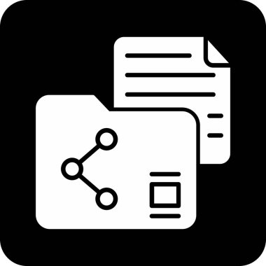 Veri. Web simgesi basit tasarım