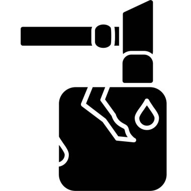 Su damlası. Basit tasarım