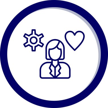 İş ve finans simgelerinin vektör illüstrasyonu