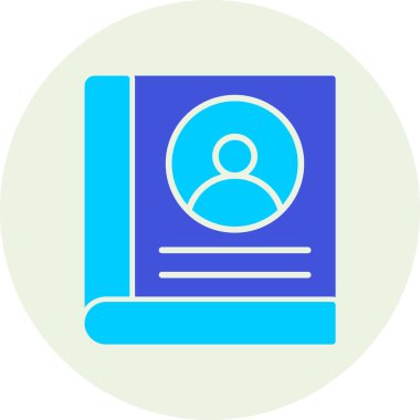 Modern simgenin vektör illüstrasyonu