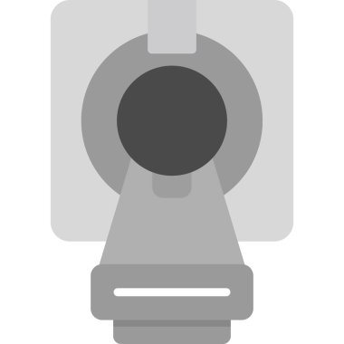 CCTV kamera simgesi, basit tasarım