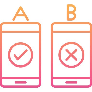 mobil simge vektör illüstrasyonu