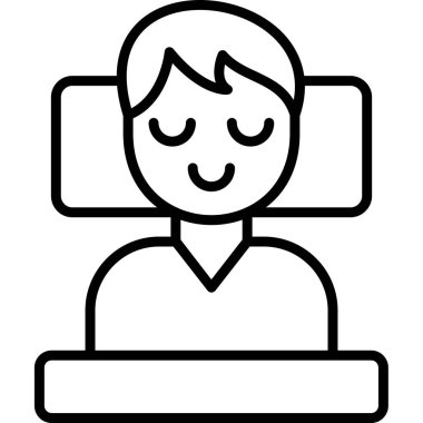 man simgesi vektör illüstrasyonu