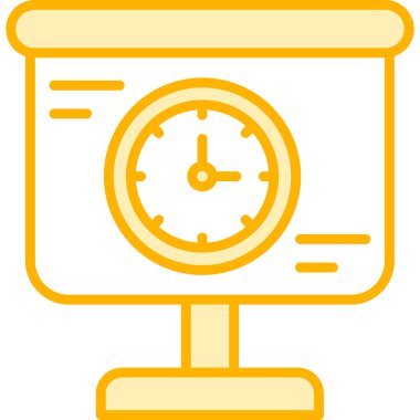 Çalar saat. Basit simge