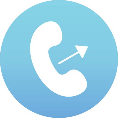 Telefonunuz var. Web simgesi basit illüstrasyon