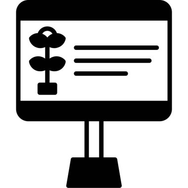 seo modern simgesinin vektör illüstrasyonu