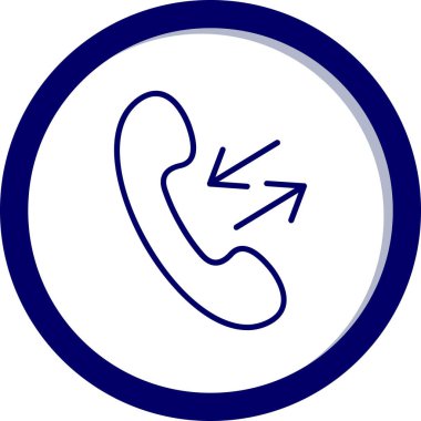 Kulak. Web simgesi basit illüstrasyon