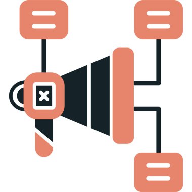 hoparlör vektör illüstrasyonu