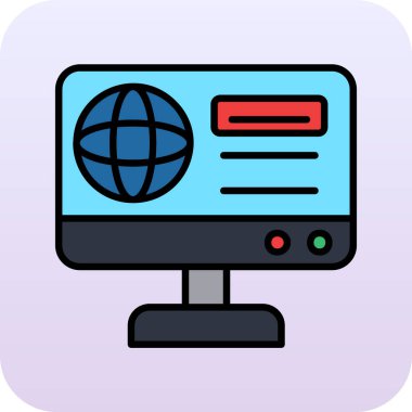 Geliştirme için web tasarım renk simgesi