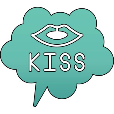 Bulut simgesi vektör illüstrasyonu