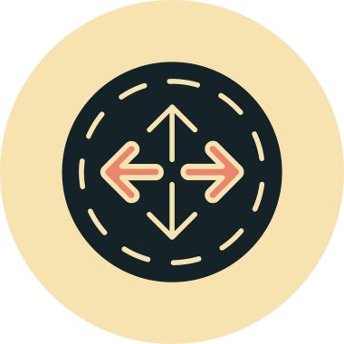 ok vektörü simgesi modern basit illüstrasyon