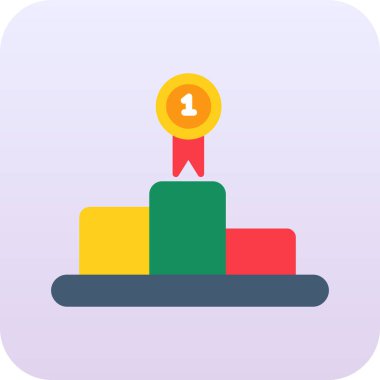 Modern bir simgenin vektör illüstrasyonu