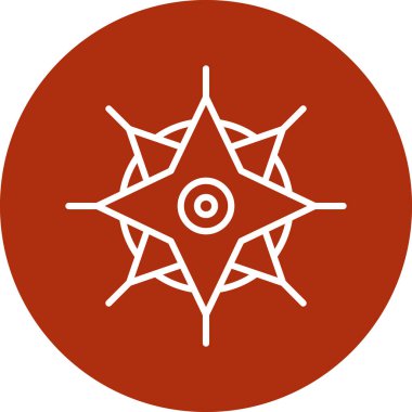 Eşsiz kar tanesi vektör simgesi