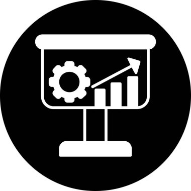 seo modern simgesinin vektör illüstrasyonu