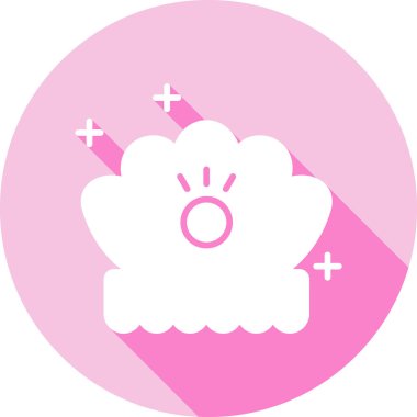 Bebeğim. Web simgesi basit illüstrasyon