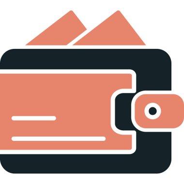 Kredi kartı düz vektör simgesi