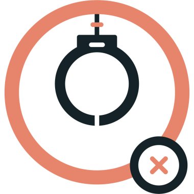 Bomba düz vektör simgesi