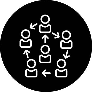 seo modern simgesinin vektör illüstrasyonu