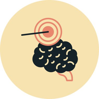 Şeker ikonu vektör illüstrasyonu