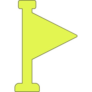 Çizgi film okunun vektör çizimi