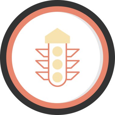 Gıda simgesinin vektör illüstrasyonu