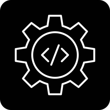 Web simgesi, basit vektör illüstrasyonu