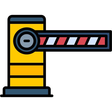 Endüstri fabrika vektör simgesi