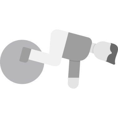 Çekiç vektör simgesi. düz simge tasarımı.