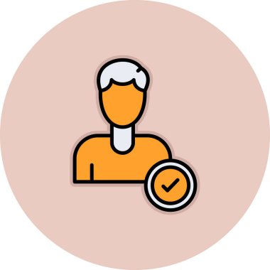 Dizüstü bilgisayarı olan adam, vektör çizimi