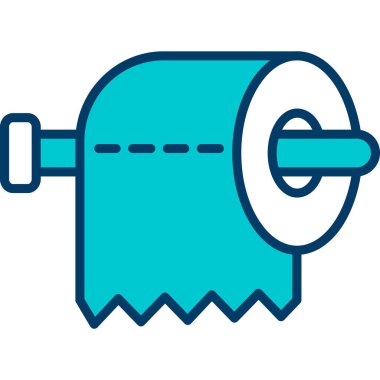 Tuvalet kabı ikonu vektör çizimi tasarımı