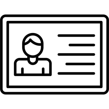 iş görüşmesi simgesi vektör çizimi çizimi