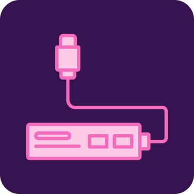 kablo simge vektör çizim