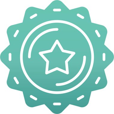 yıldız simgesi vektör illüstrasyonu