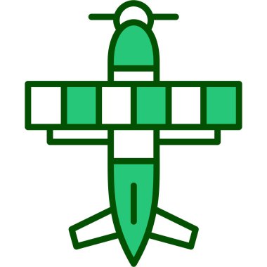 uçak vektör simgesi tasarımı