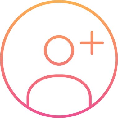 Bir yüz simgesinin vektör illüstrasyonu