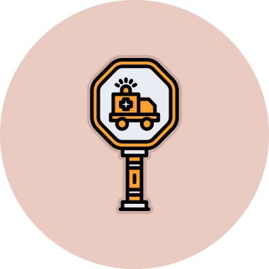 Acil Araçlar Sadece basit vektör illüstrasyonuName