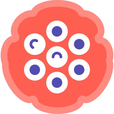 Gıda simgesinin vektör illüstrasyonu