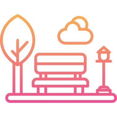 Ağacı olan bir evin vektör çizimi